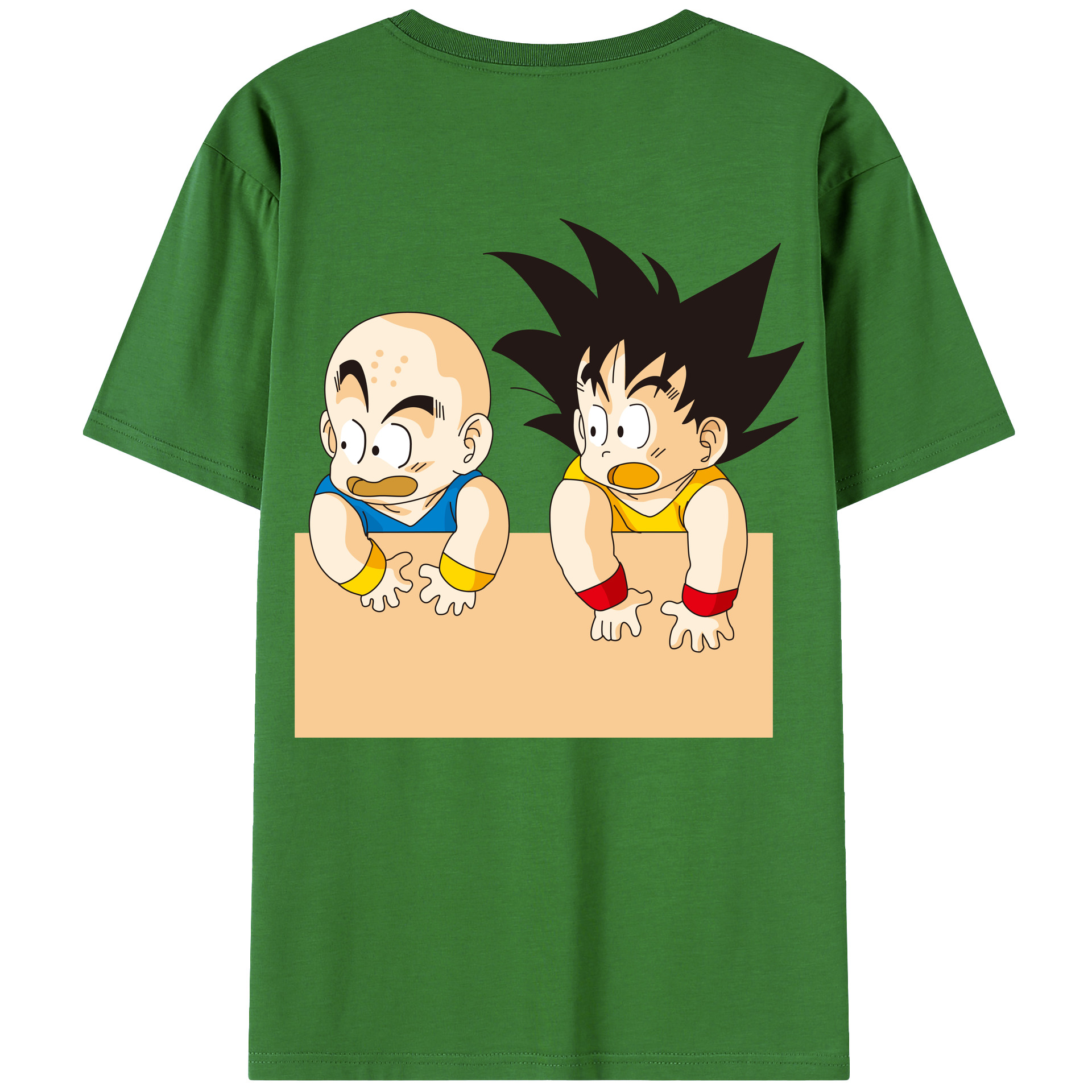 （画像用） ドラゴンボール 孫悟空（そん ごくう）Son Goku カカロット DRAGON BALL Kakarotto レディース半袖Tシャツ(バックプリント)